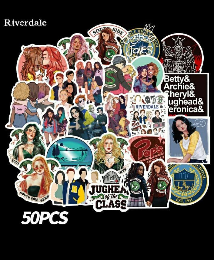 50 Pcs Riverdale Stickers Design Craft Others On Carousell