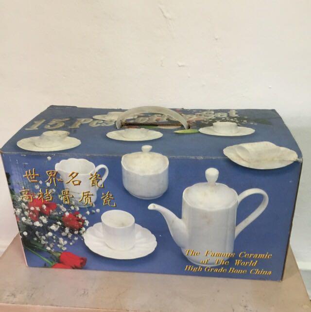 90s tea set