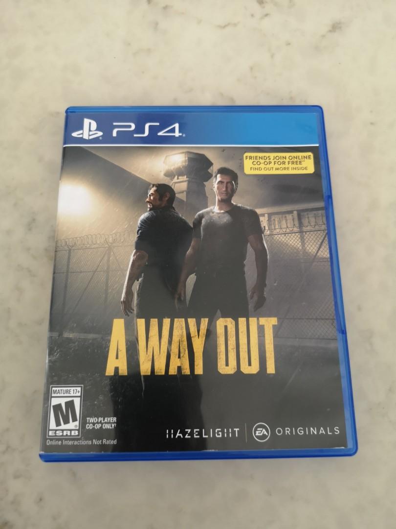 A Way Out Video Gaming, Games, PlayStation on Carousell