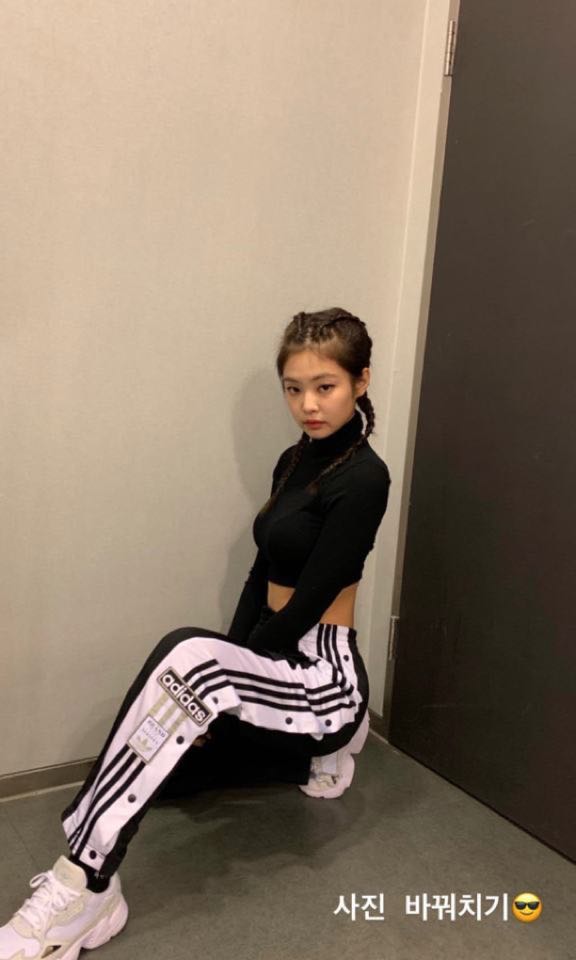 jennie adidas pants