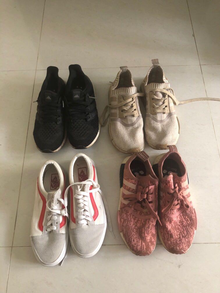 Adidas NMD, ultraboost and vans, Men's Fashion, Footwear, Sneakers on  Carousell