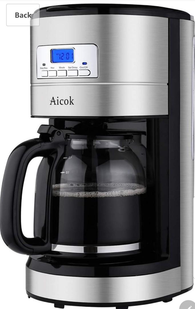 Aicok coffee maker clearance