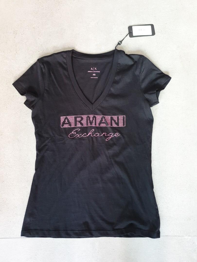 armani exchange women t shirts