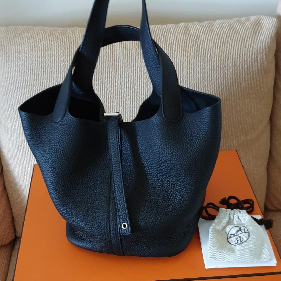 Authentic Hermes Picotin 22 Noir Luxury Bags Wallets Handbags On Carousell