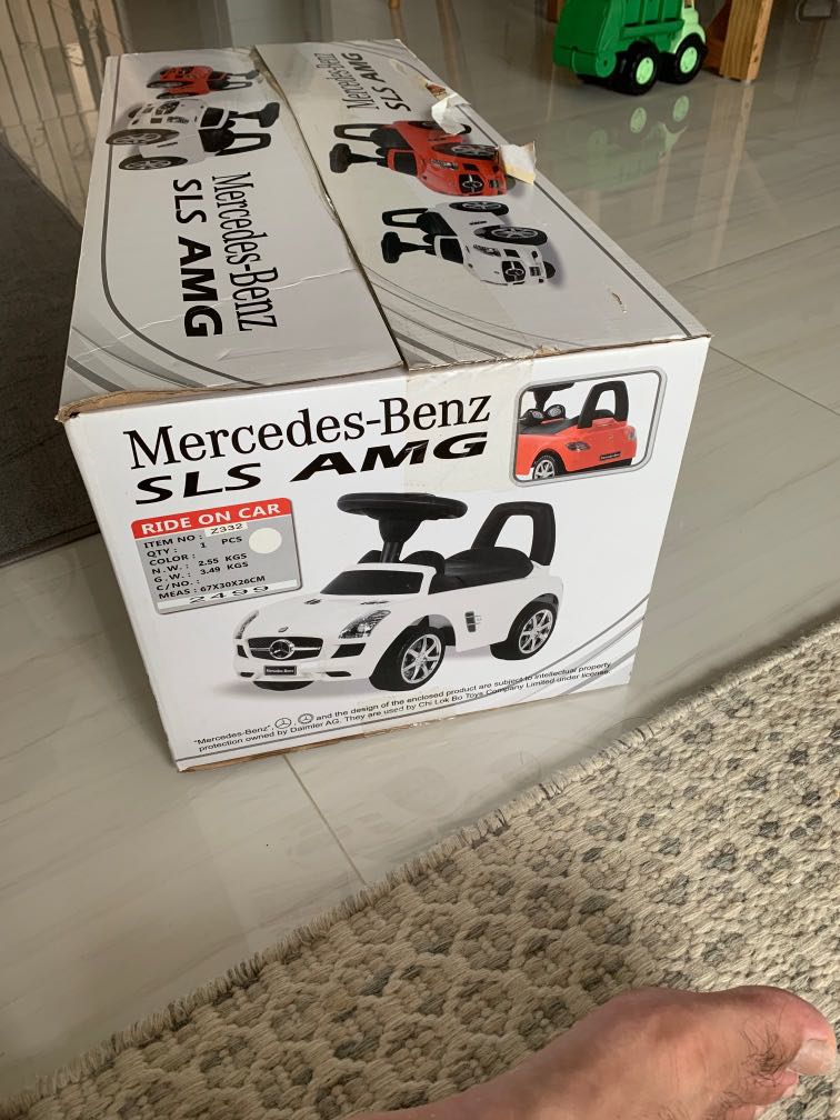 mercedes benz sls amg baby car