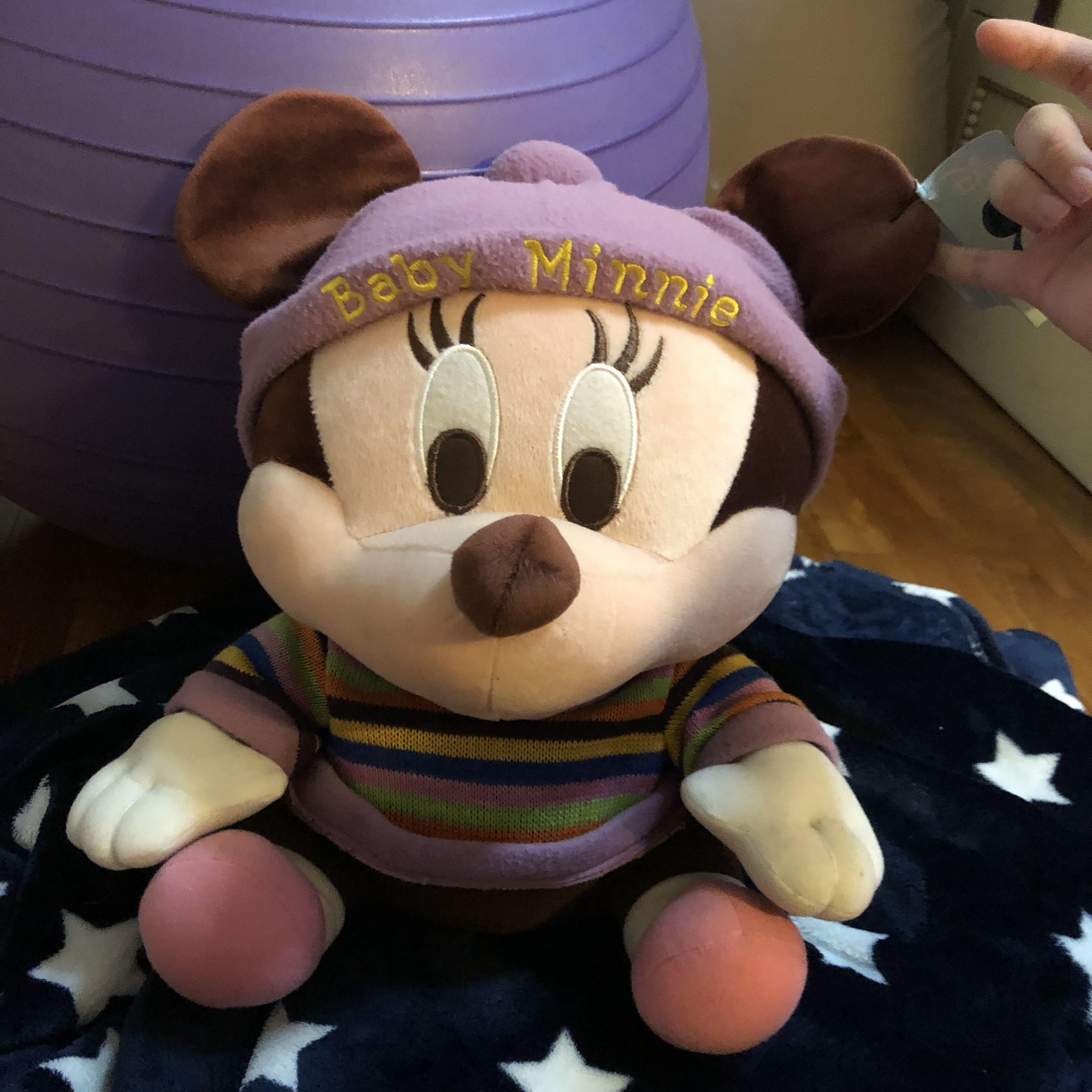 baby minnie mouse plush