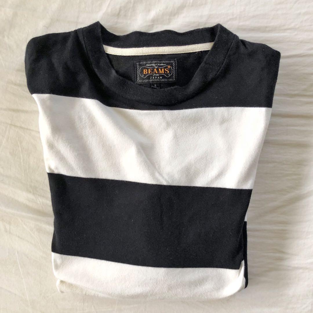 Beams Striped Sweater (Category: Tshirts & Polo Shirts ) located in Paranaque City. Submitted by rainbrain (Listing ID 246051081, Image 2). Description: Used only once. Tag says S but also fits like an XS. 🏷 Prices not inclusive of shipping, fee depends on your selected mode of shipping 📦 Shipping via GrabExpress, Lalamove or LBC shouldered by the buyer 💵 Payment via BPO Deposit 🙋🏻‍♂️ Feel free to PM me for additional details about the item 