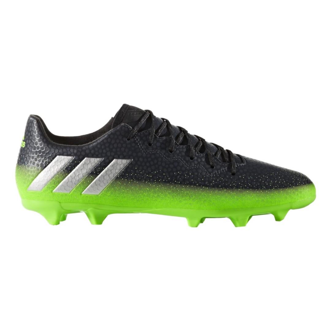 adidas black and green football boots