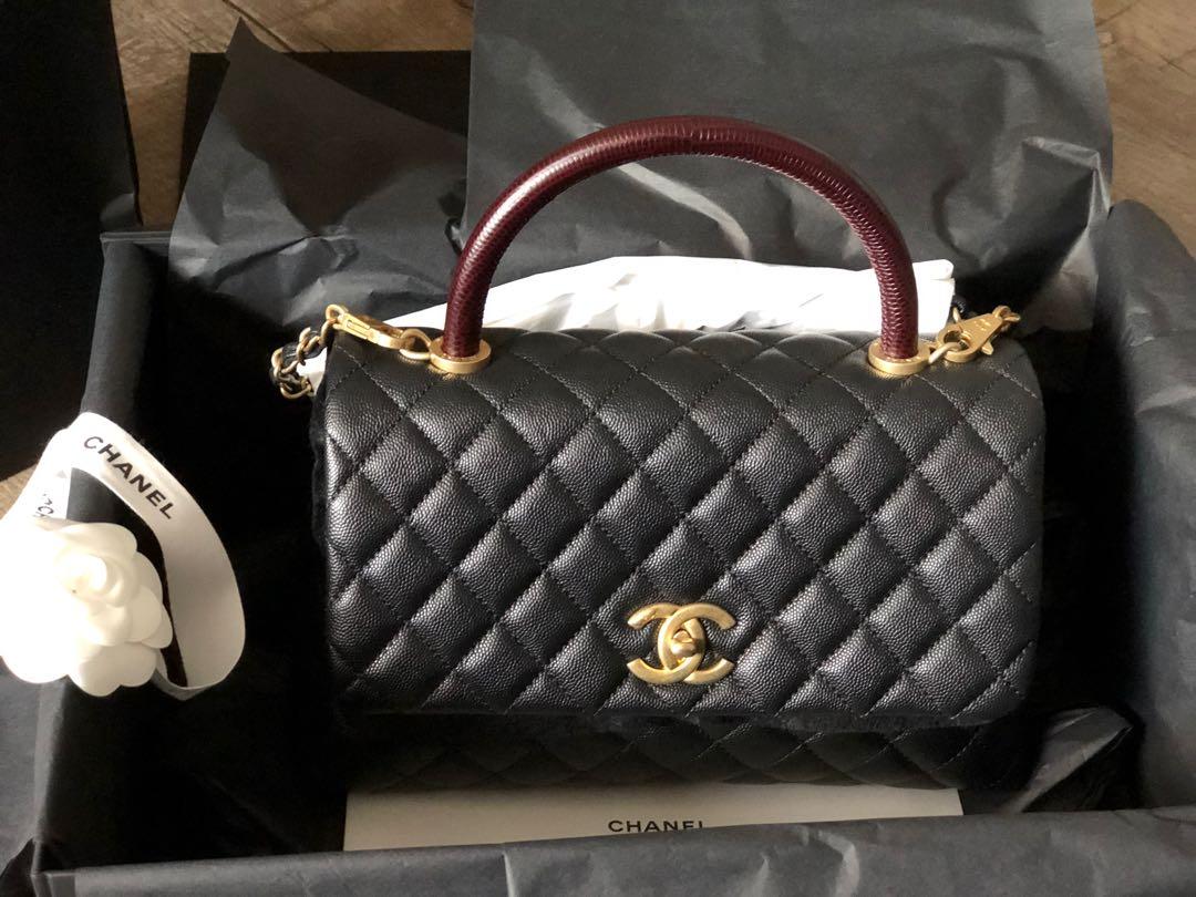 coco chanel luggage