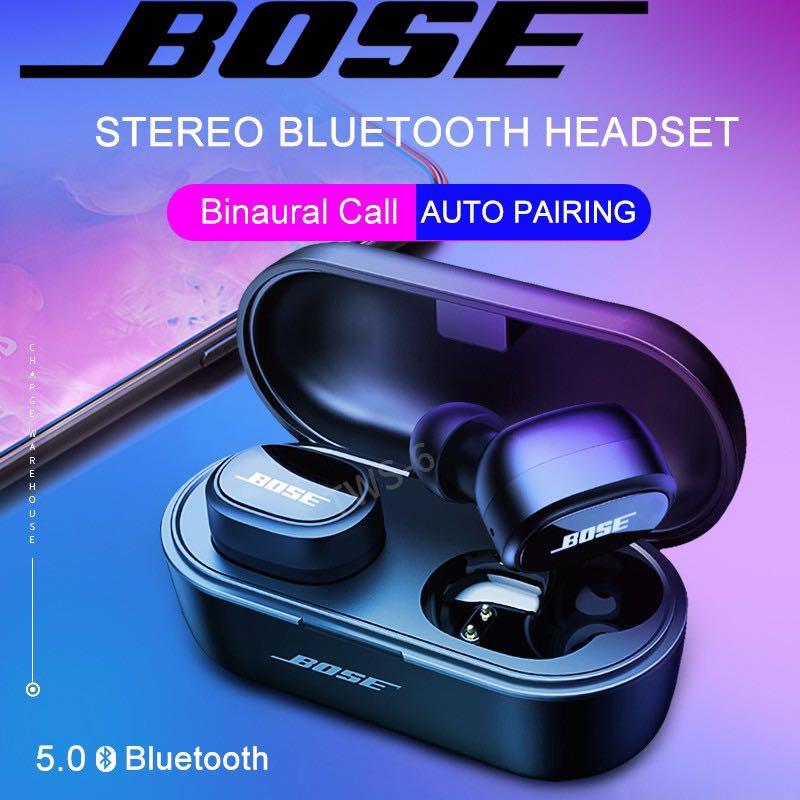 Bose Headphone True Wireless Bluetooth Earphones Soundsport Sweatproof Handsfree Sports Earbuds Gaming Headset Electronics Audio On Carousell
