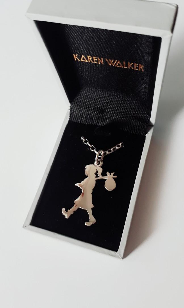 Karen walker runaway necklace on sale