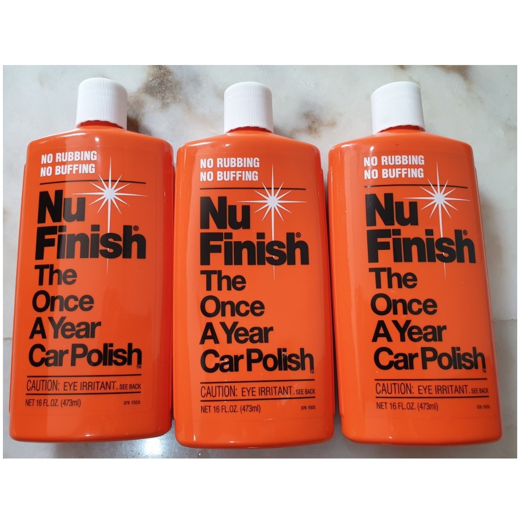 [Brand New] Nu Finish Liquid Car Polish, Better than Wax, 16 fl oz