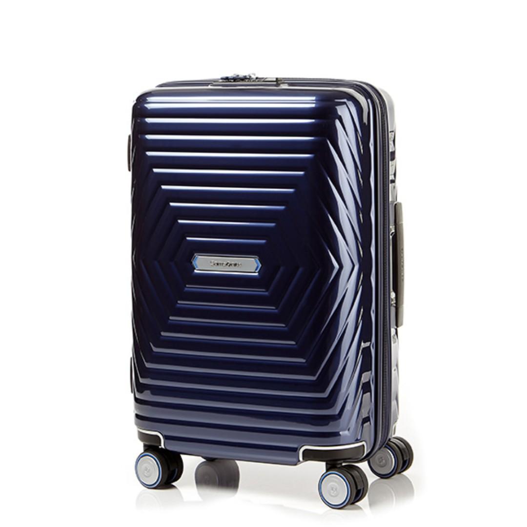 Brand New Samsonite Astra Spinner 55cm Navy Cabin Luggage