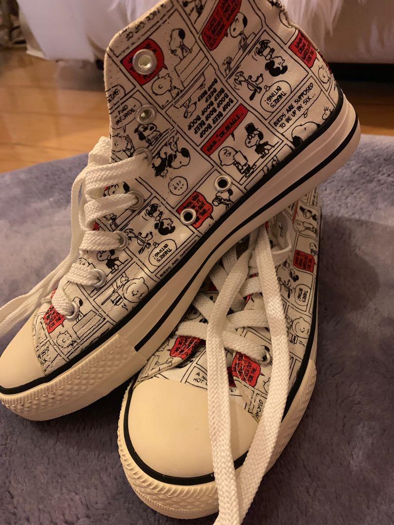 snoopy converse sneakers