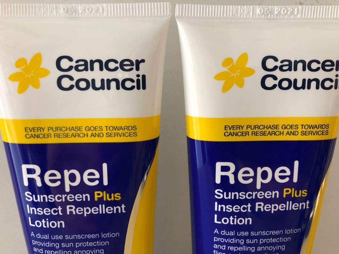 Cancer Council Sunscreen plus Insect Repellent SPF 50+, Beauty