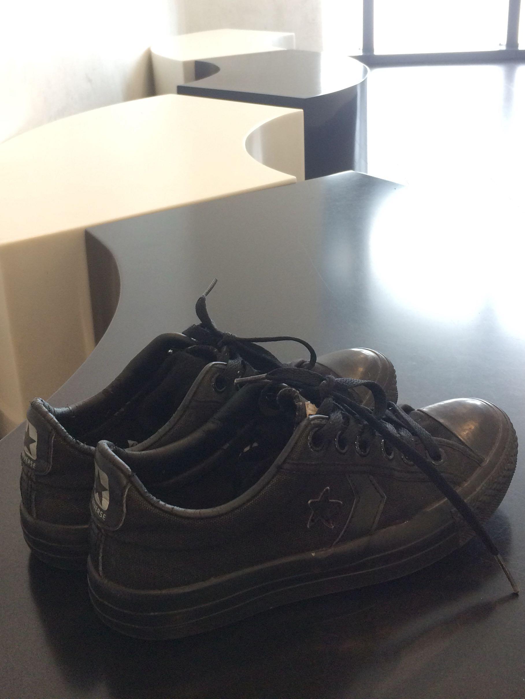 all black converse size 5.5