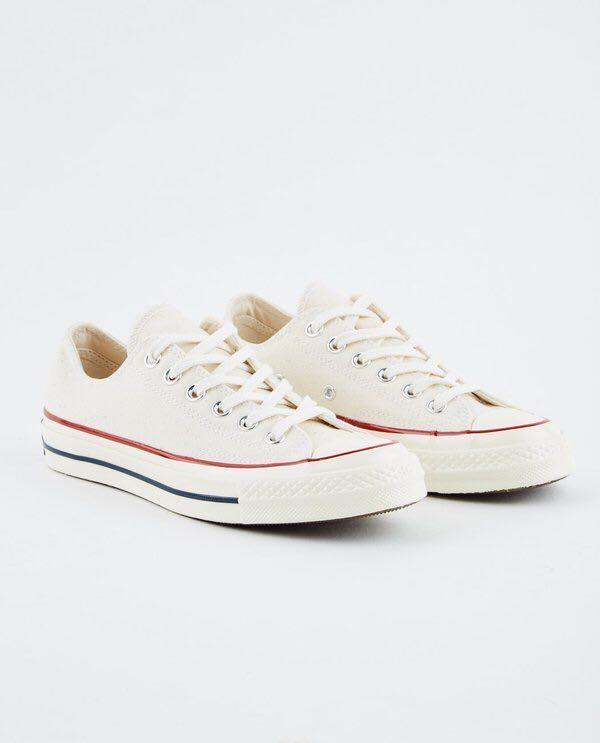 white converse all star low top sneakers