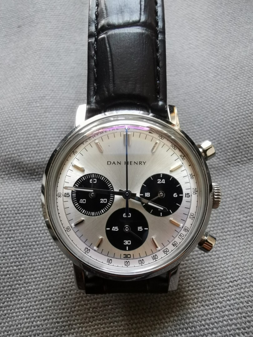 Dan Henry 1964 Gran Turismo Chronograph Panda Mobile Phones Gadgets Wearables Smart Watches On Carousell