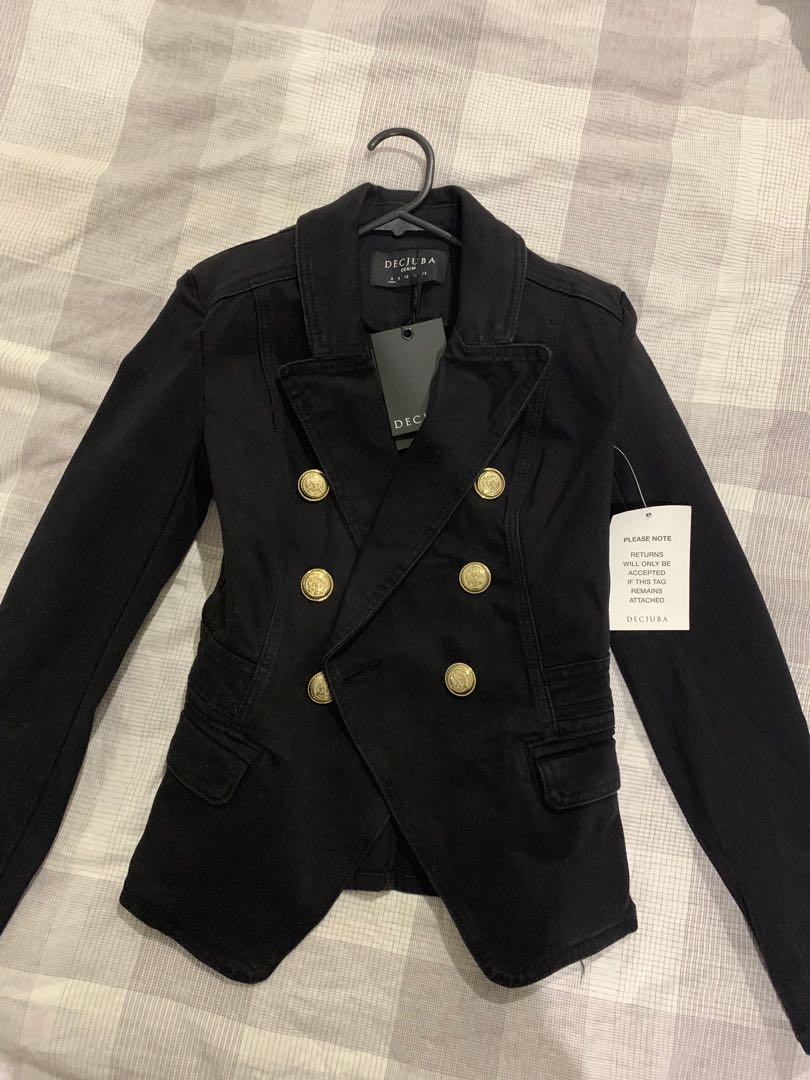decjuba denim blazer