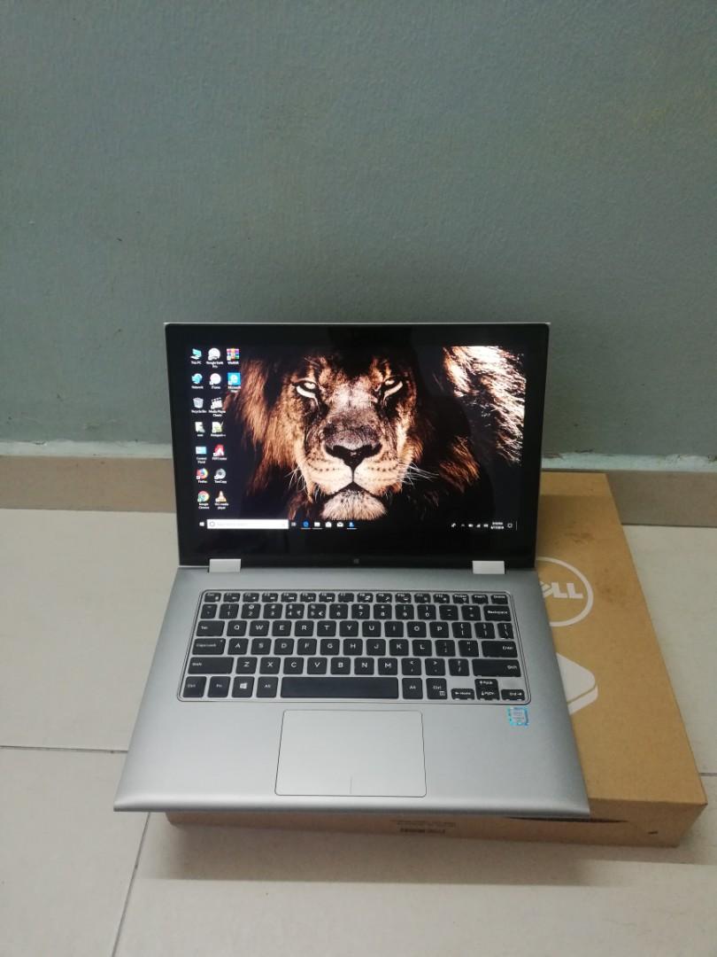 Dell P57G, 360 degree Flip, used like a Tablet, Touchscreen and