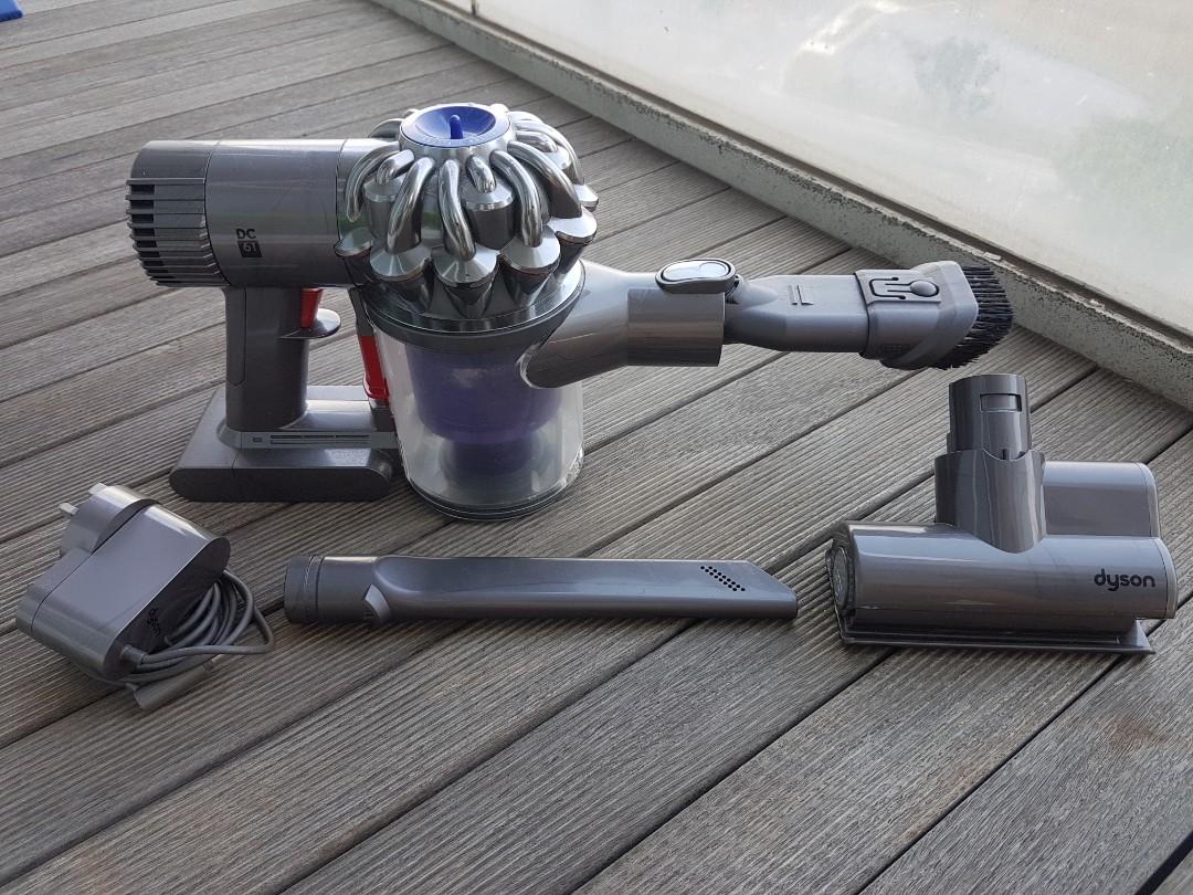Dyson DC61 Animal handheld vacuum, TV  Home Appliances, Vacuum Cleaner   Housekeeping on Carousell