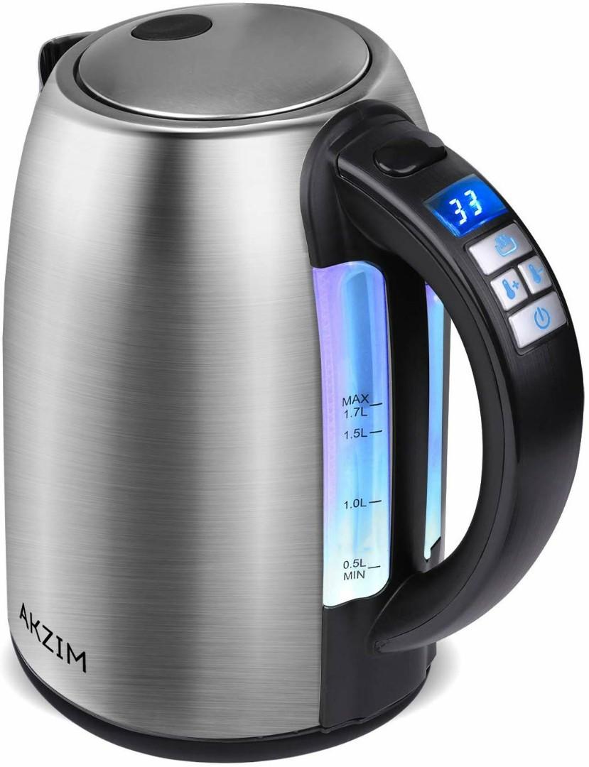Electric water kettle 2025 with temperature control