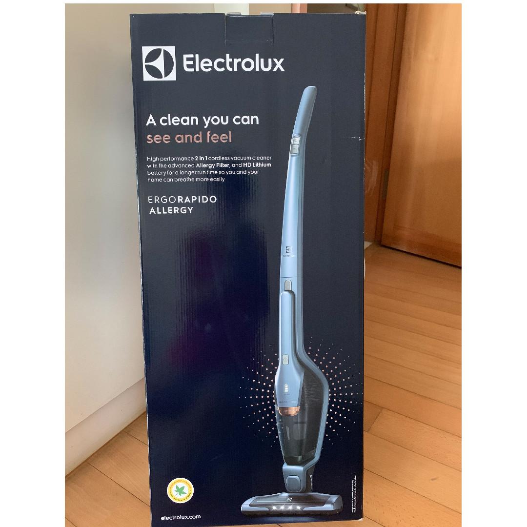 Electrolux Ergorapido Allergy Cordless Stick Vacuum Cleaner Zb3311 Electronics Others On Carousell