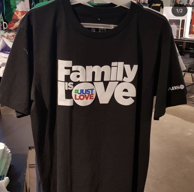 Family is Love T Shirt BLUE Men s Fashion Tops Sets Sleep and Loungewear on Carousell