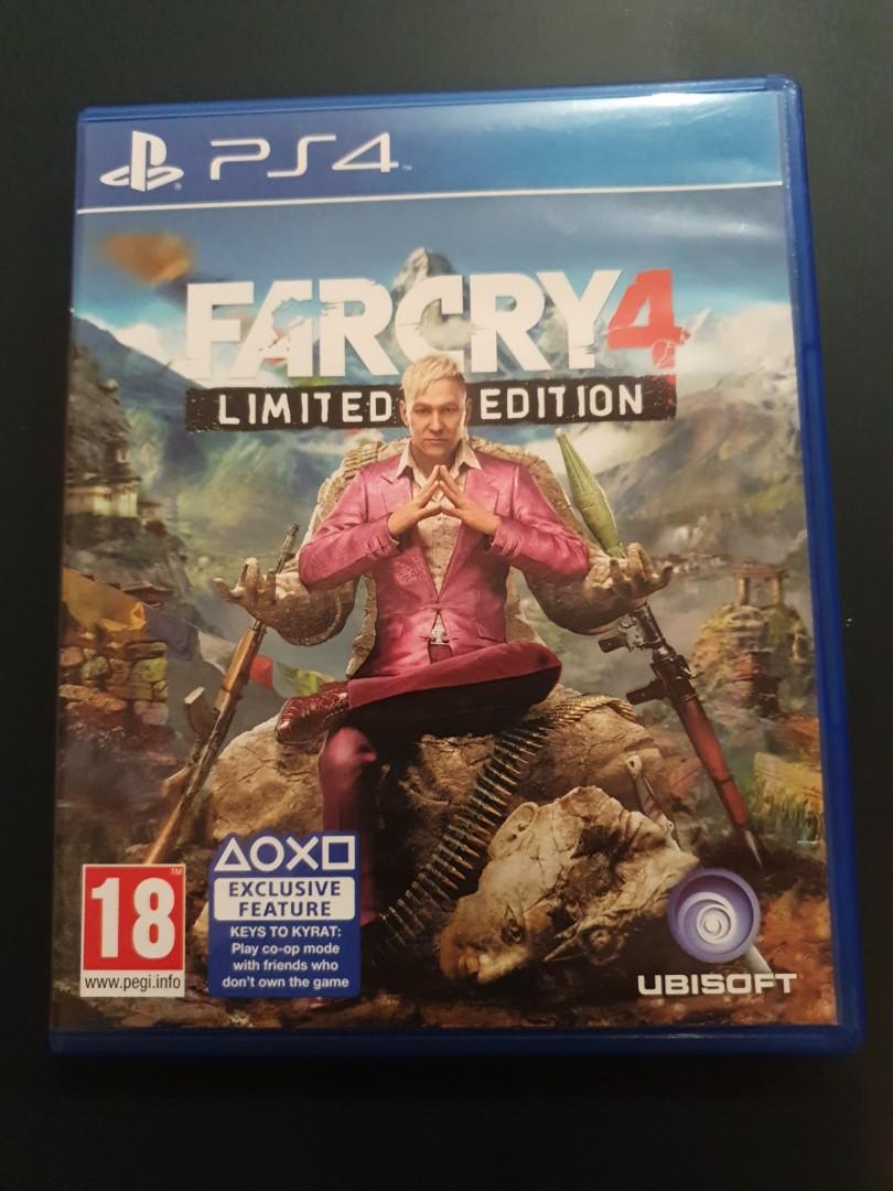 Far Cry 4 Limited Edition Ps4 Toys Games Video Gaming On Carousell