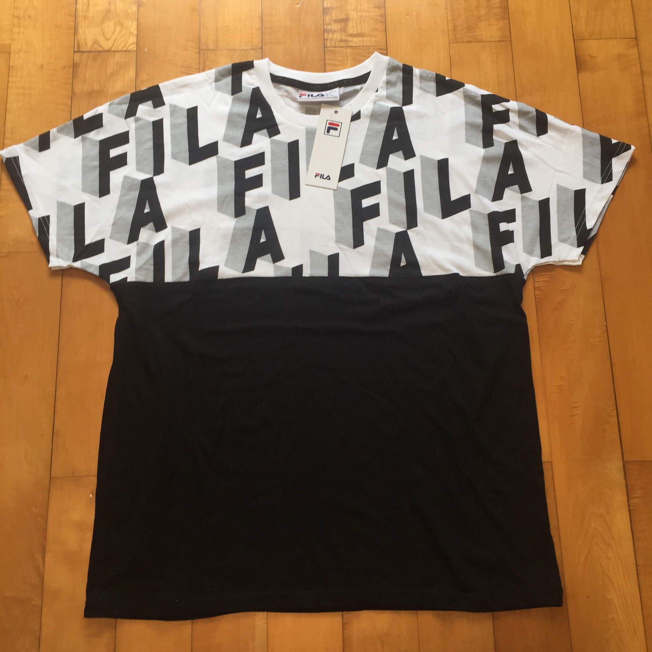fila all over print tee