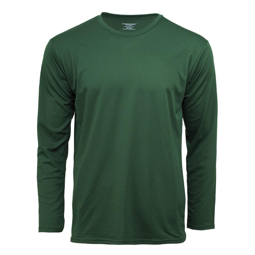 Green long sleeve dri fit