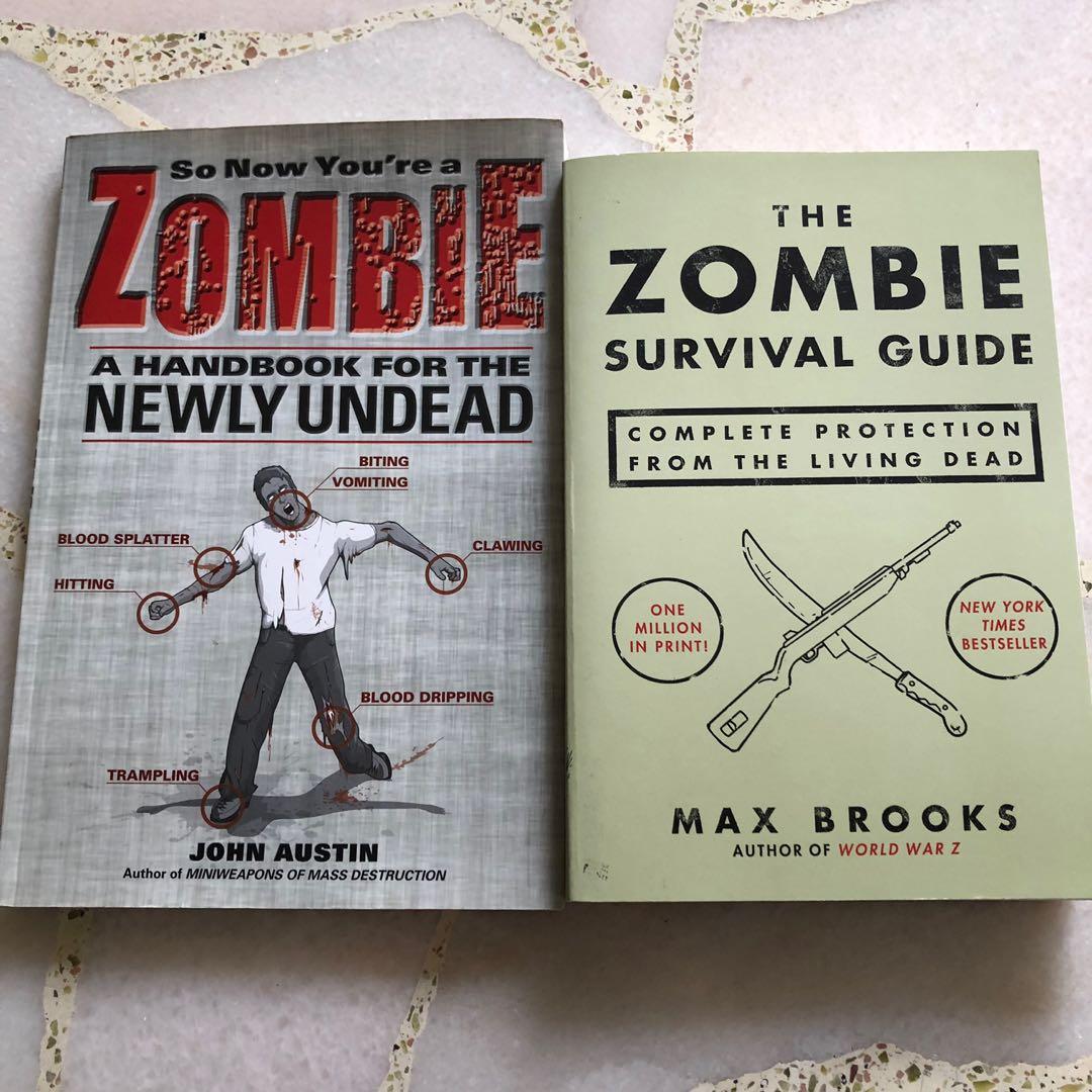 Free Zombies Themed Books Books Stationery Fiction On Carousell