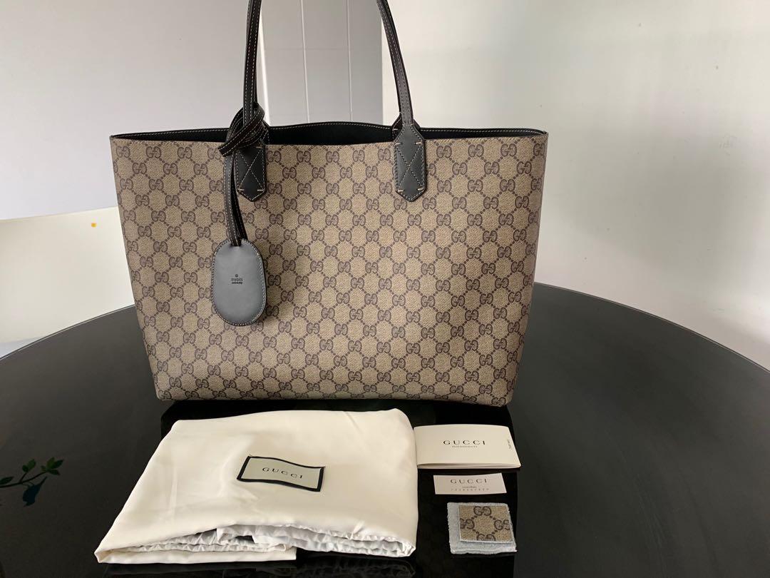 gucci reversible tote