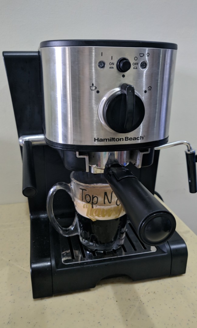 Hamilton beach espresso maker 40791, TV & Home Appliances, Kitchen