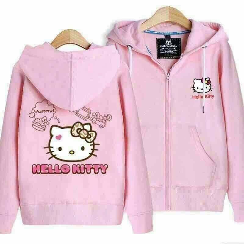 Hello Kitty x #Gucci Hoodie Cotton, Women's Fashion, Coats, Jackets and  Outerwear on Carousell