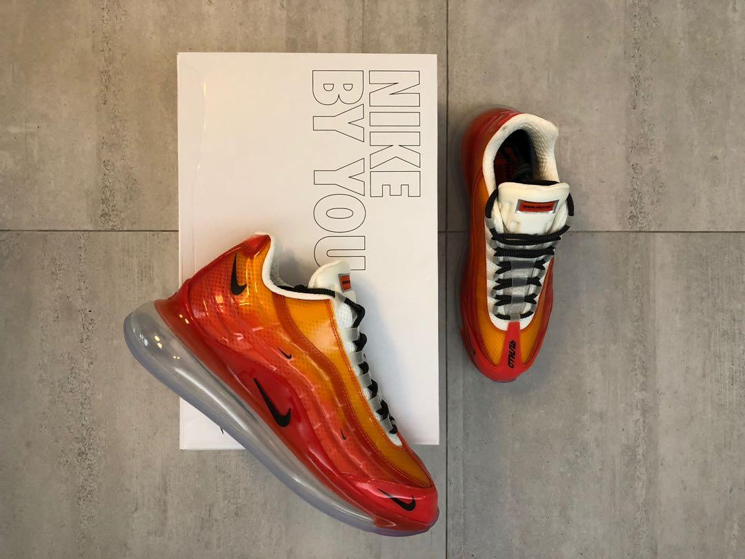 Heron Preston X Nike By You Air Max 720, Men'S Fashion, Footwear, Sneakers  On Carousell