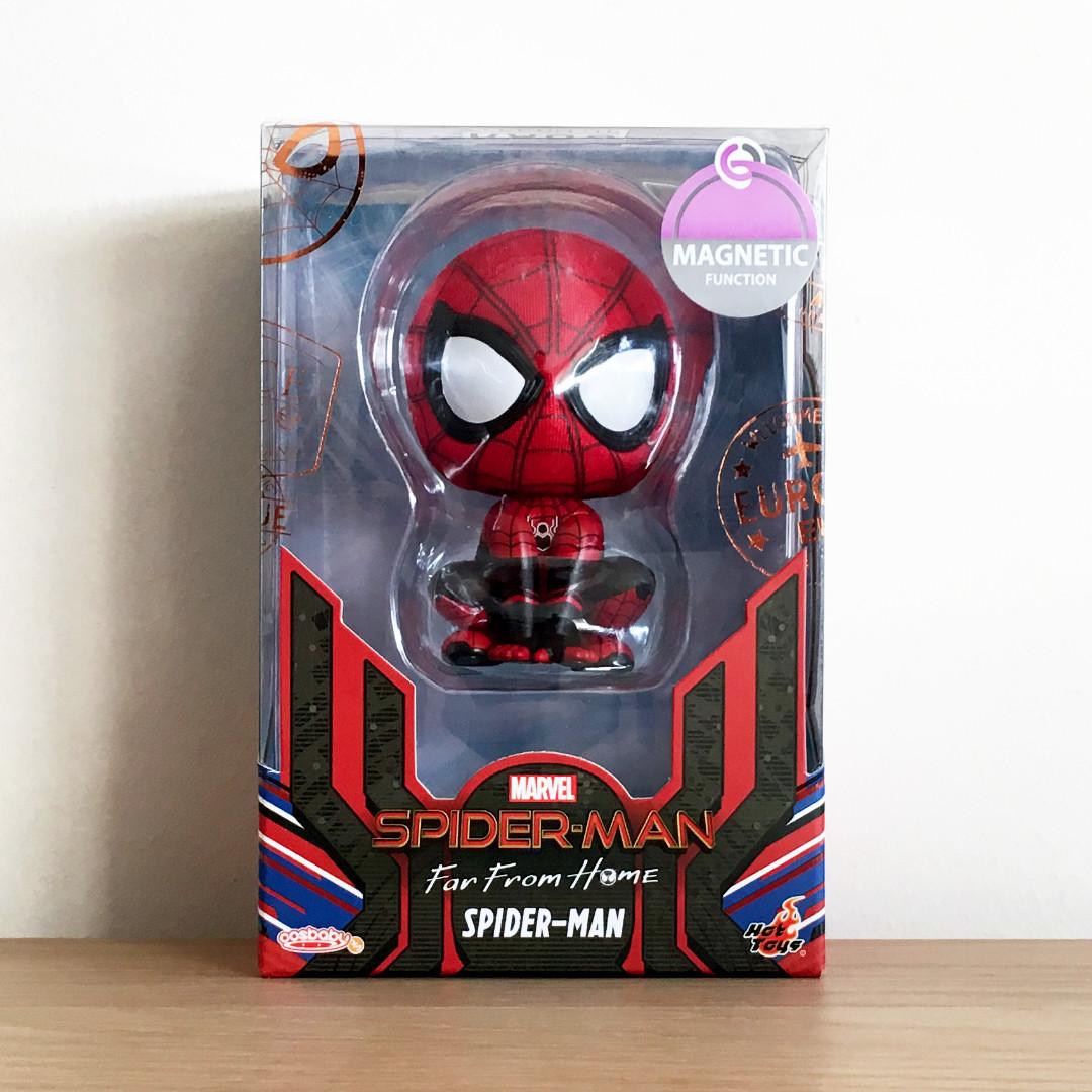 Hot Toys Cosbaby Spider Man Far From Home w Magnetic Function