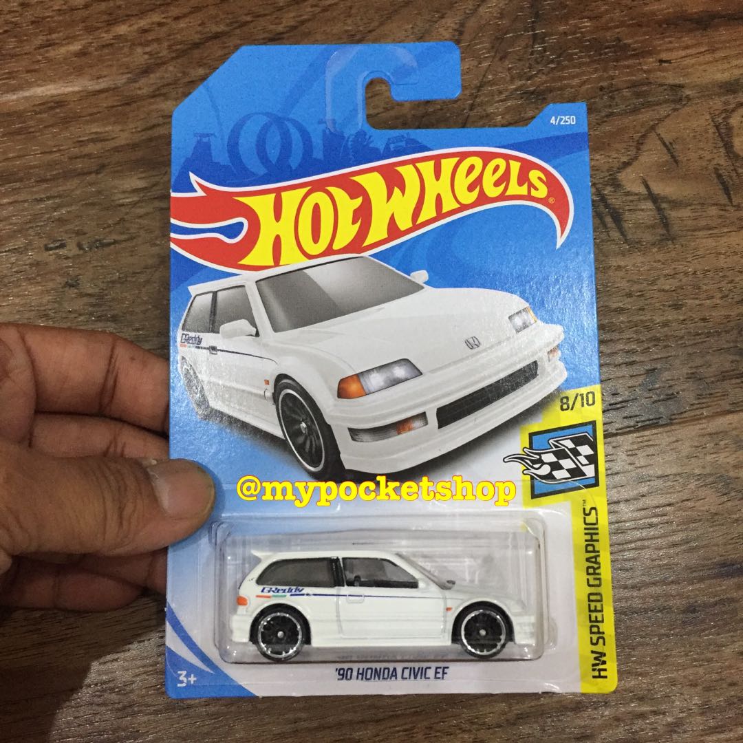 hot wheels civic ef greddy