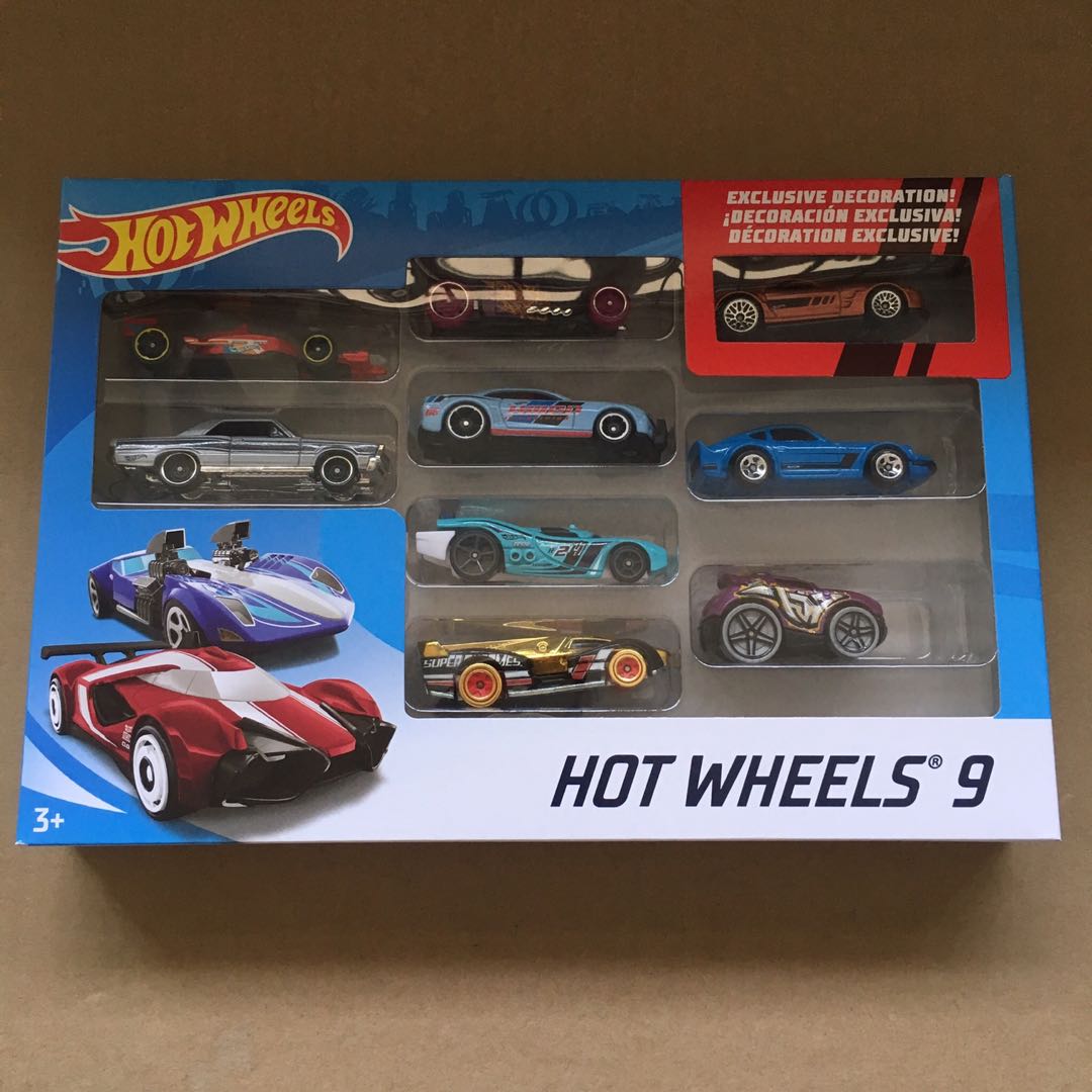 Hot wheels top 9 pack 2019