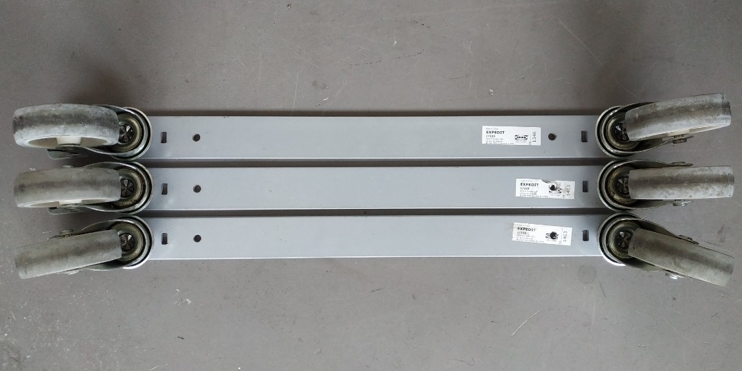 Ikea kallax casters online