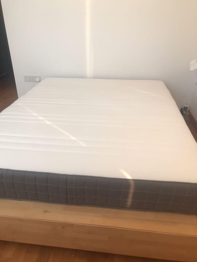 Ikea Hovag Pocket Sprung Mattress Furniture Beds Mattresses On