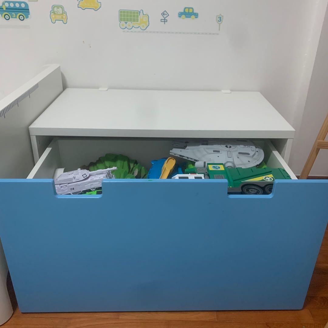 ikea bench with toy storage