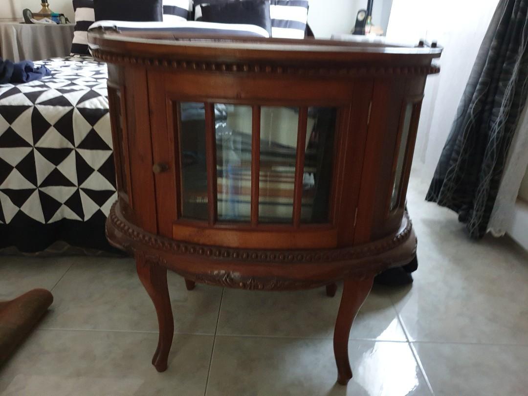 Indonesian Liquor Cabinet Furniture Tables Chairs On Carousell