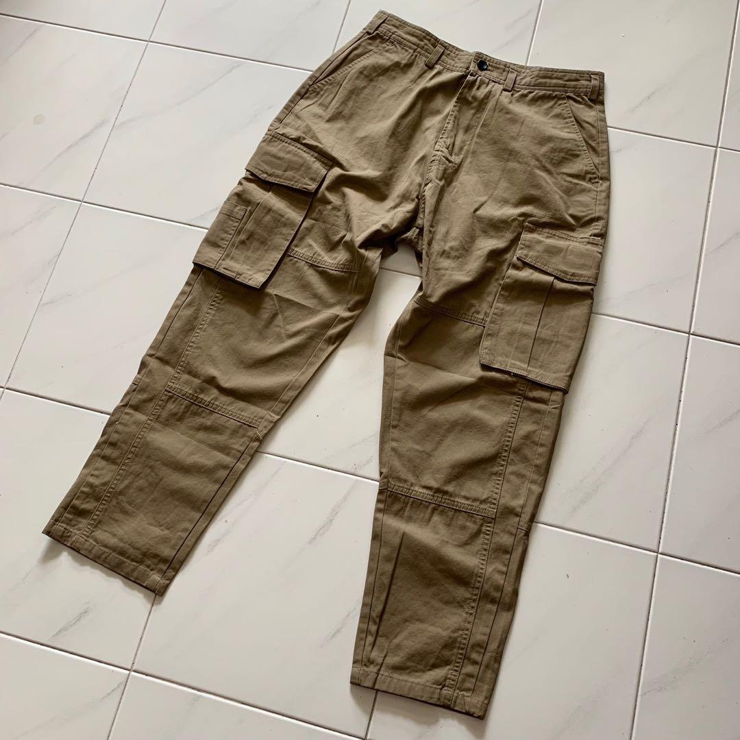 Cut off sales khaki pants