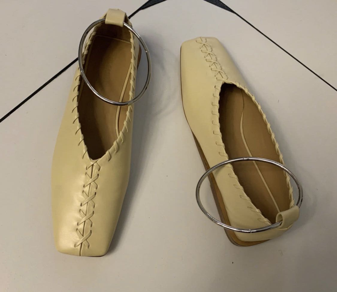 Jil sander flat shoes sales