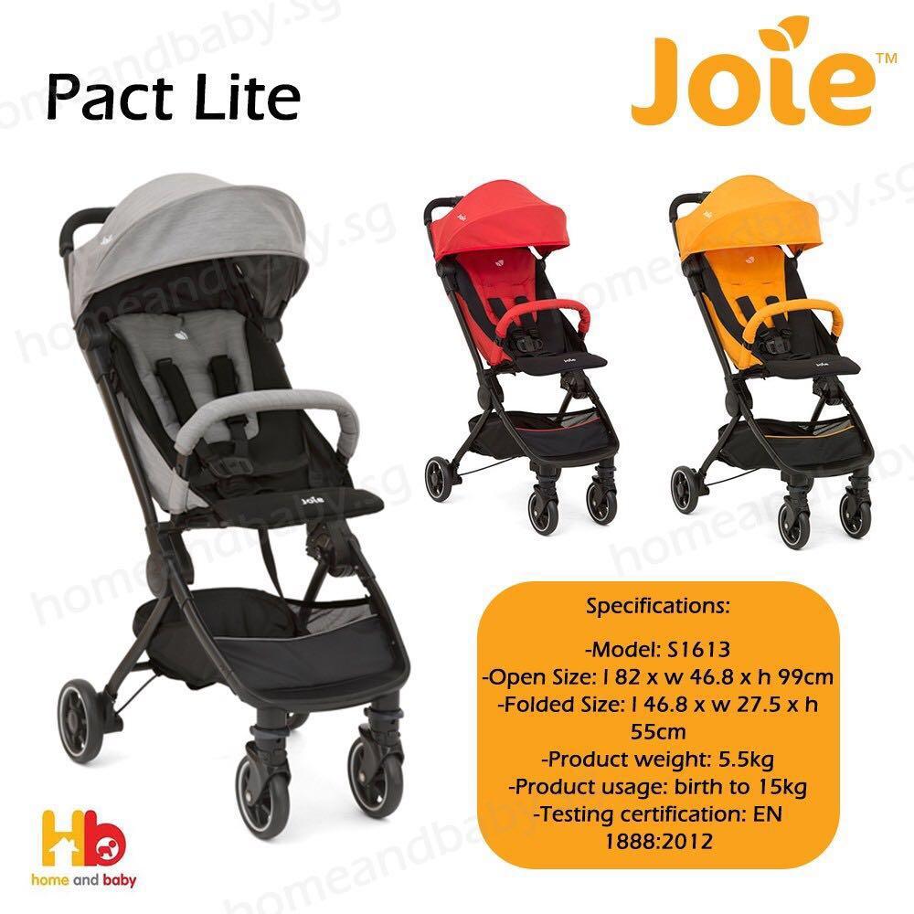 joie pact weight