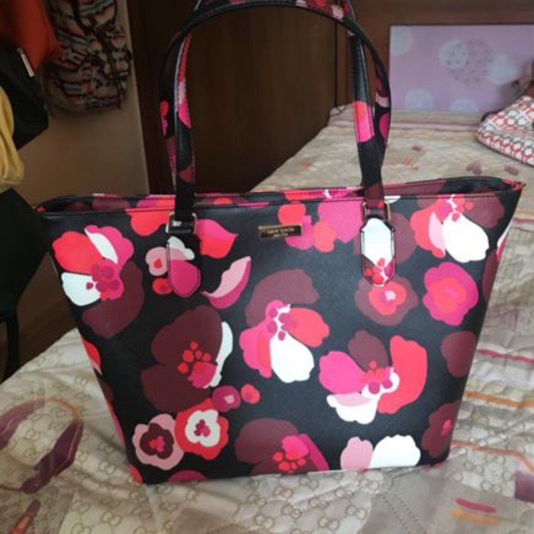 Kate Spade New York Small Dally Laurel Way Floral Tote