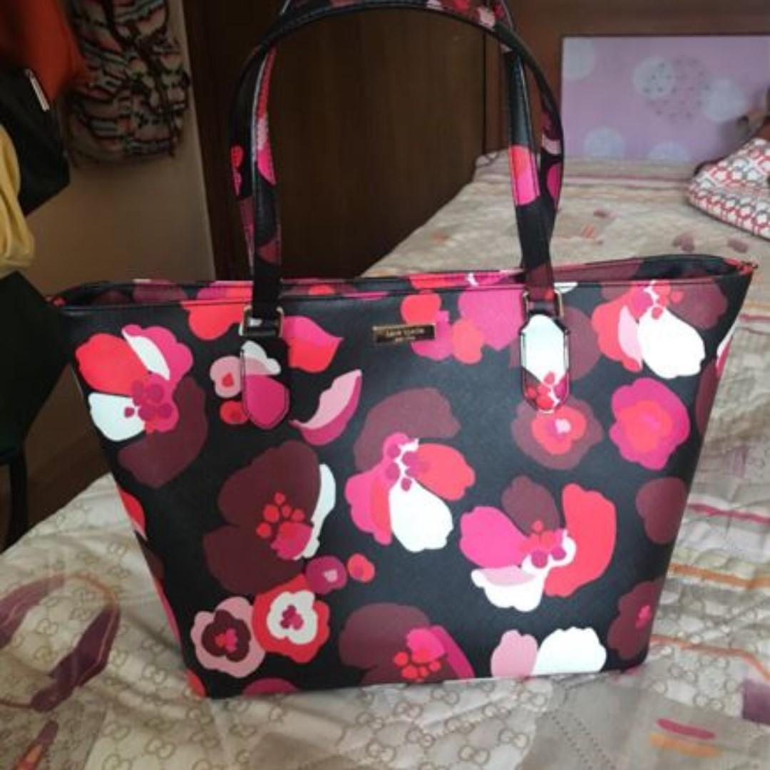 Kate Spade Laurel Way Printed Small Dally Tote Bag