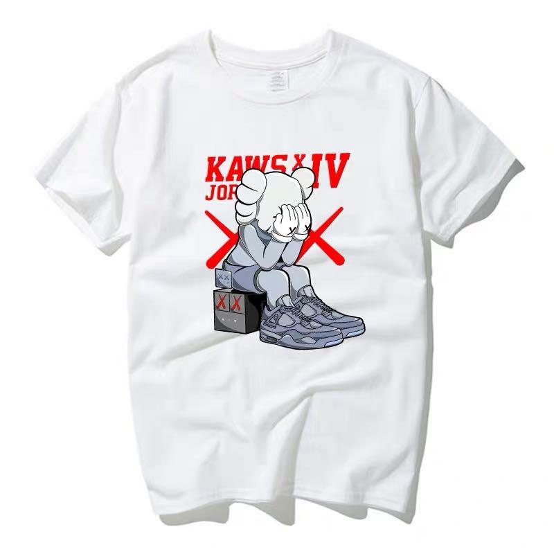 kaws x jordan tee