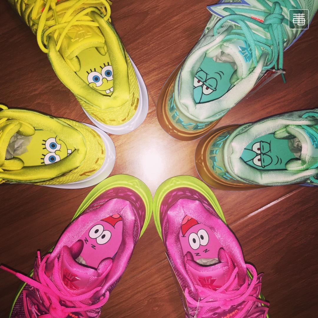 kyrie spongebob size 12